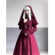 Le Miroir Prayer On A Moonlit Night One Piece(Reservation/3 Colours/2 Sleeve Types/Full Payment Without Shipping)
